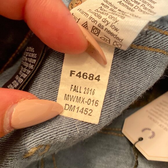 Madewell 10" High-Rise Skinny Jeans Hayes Wash, Size 27 - Picture 9 of 13